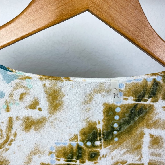 -`♡´- Free! Style Rack Tie Dye Multicolor Aztec Kimono Size S - Picture 8 of 10